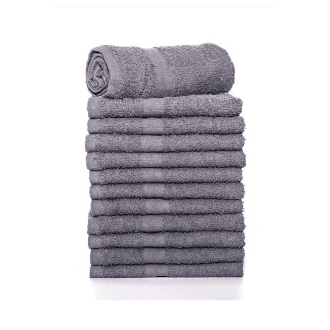 Grey Hand Towels Beauty Salon Towels Nail Salon Towels Barber Shop Towels American Towels Linens